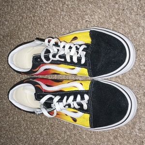 Old Skool Vans(Flame)